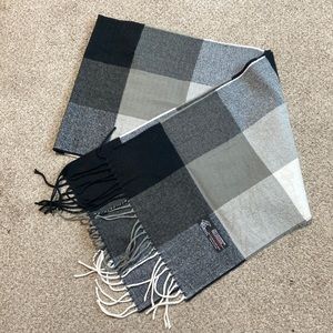 ❄️🎃Black and white checkered scarf
